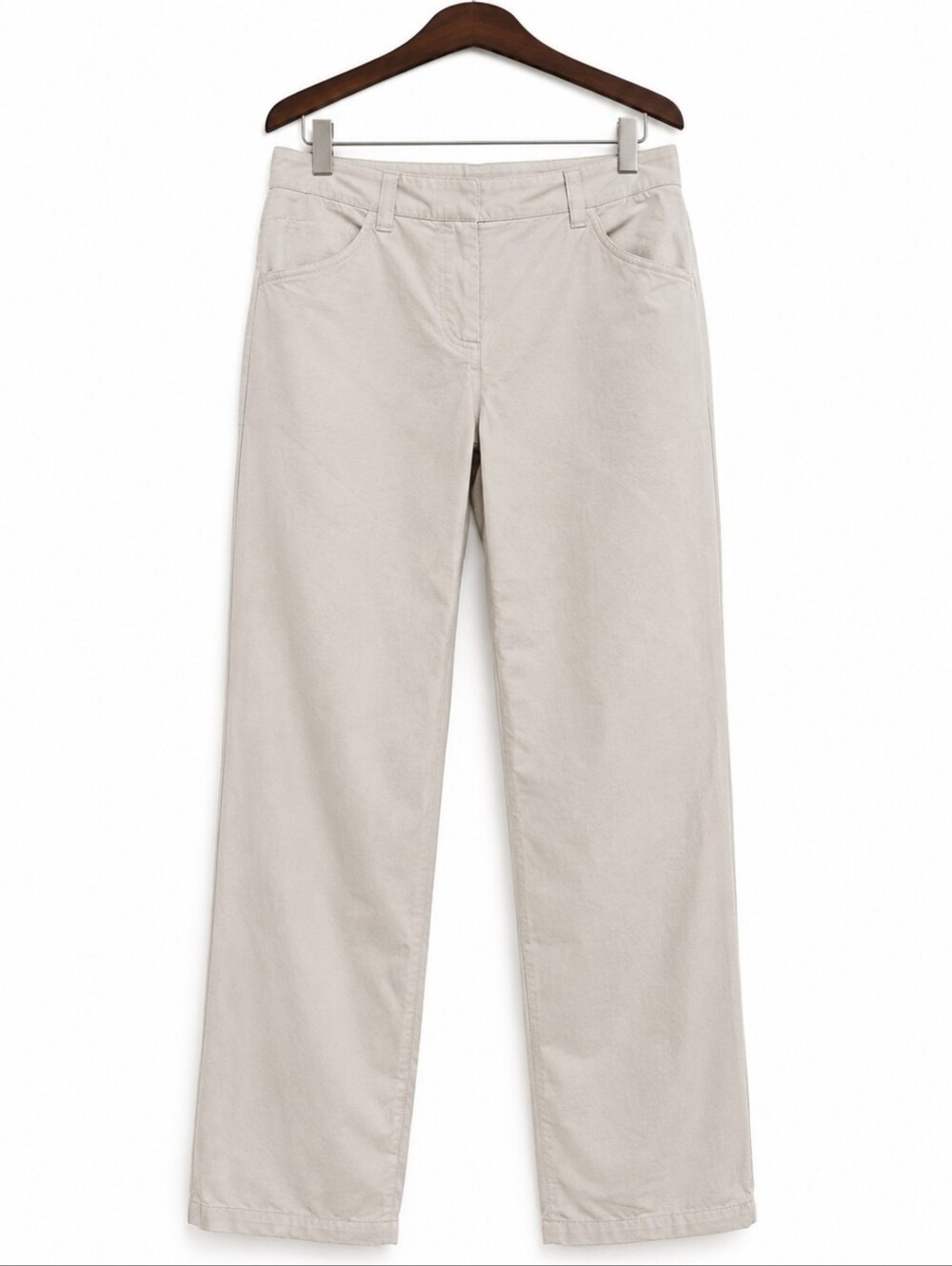 Charter Club Cropped Stretch Khakis Summer Travel Casual Size 16S.